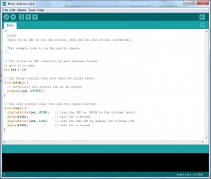 The Arduino IDE
