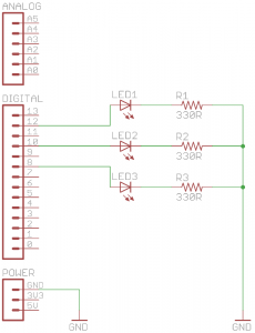 Traffic Light Schematic
