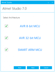 Atmel Studio 7 - Install